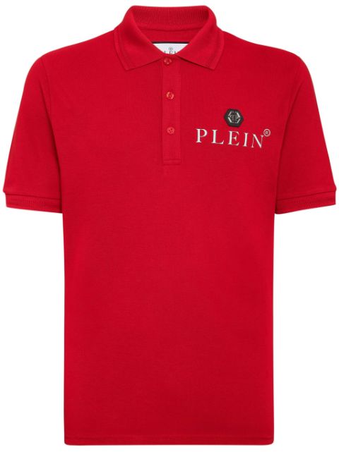 Philipp Plein Iconic pique cotton polo shirt Men