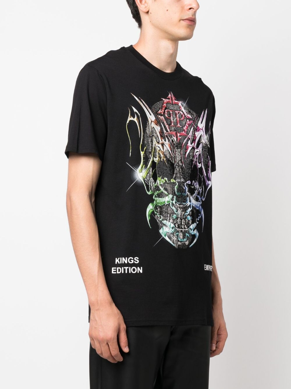 Philipp Plein SS Chrome round-neck T-shirt Men