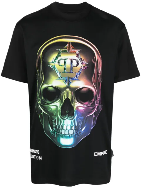 Philipp Plein skull-print round-neck T-shirt Men