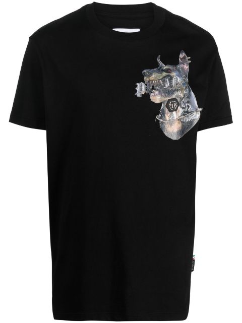 Philipp Plein graphic-print cotton T-shirt Men