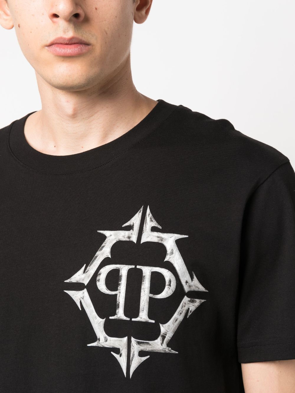 Philipp Plein SS Chrome round-neck T-shirt Men