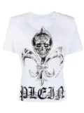 Philipp Plein Sexy Pure Fit Chrome cotton T-shirt - White