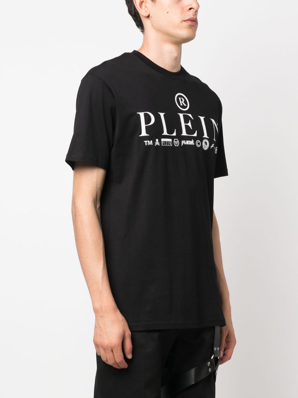 Philipp Plein SS Logos round-neck T-shirt Men