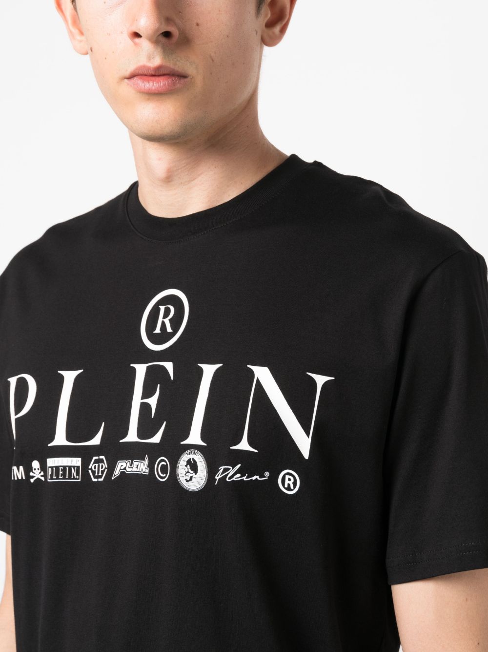 Philipp Plein SS Logos round-neck T-shirt Men