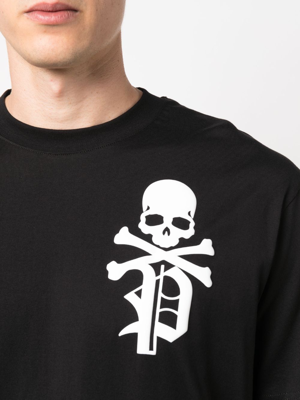 Philipp Plein SS Skull & Bones round-neck T-shirt Men