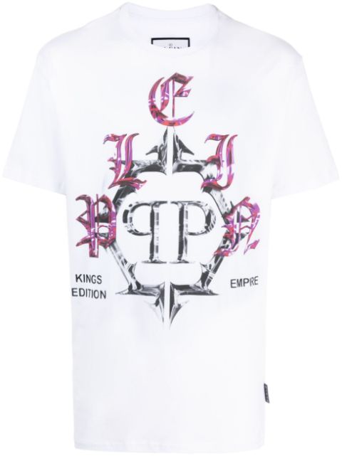 Philipp Plein SS Chrome round-neck T-shirt Men