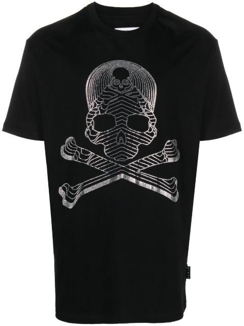 Philipp Plein SS Skull & Bones round-neck T-shirt Men