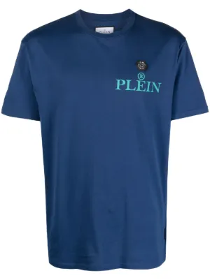 Balmain ロゴ Tシャツ | ブルー | FARFETCH JP
