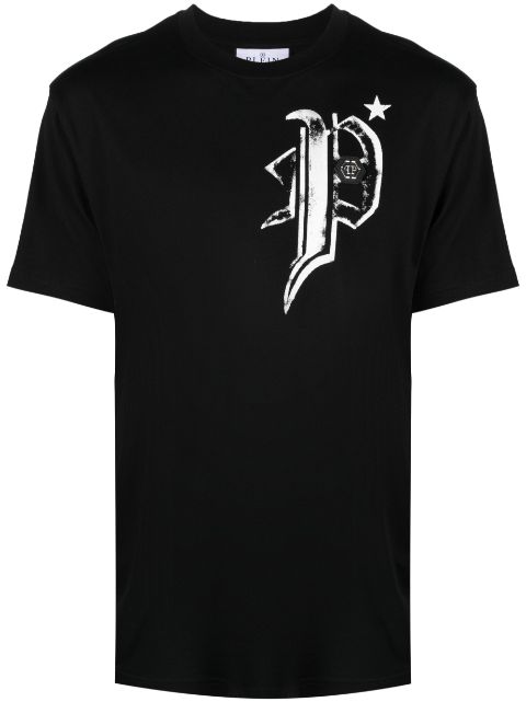 Philipp Plein logo-print round-neck T-shirt Men