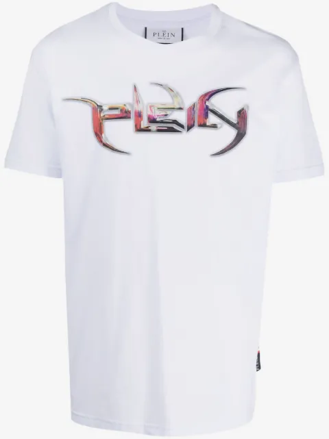 Philipp Plein logo-print cotton T-shirt