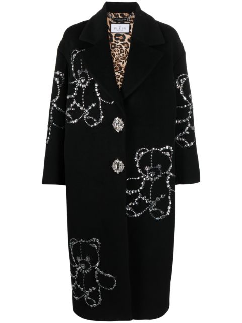 Philipp Plein Castoni Teddy Bear oversized coat