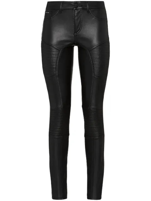 Philipp Plein Cowboy low-waist skinny trousers
