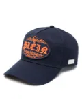 Philipp Plein embroidered-logo baseball cap - Blue