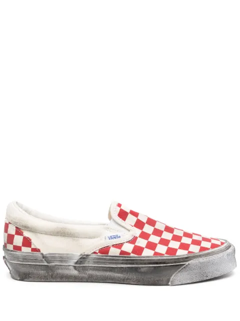 Vans OG check-pattern slip-on sneakers