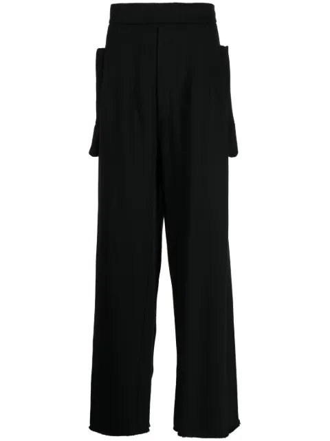 Random Identities detailed-pocket wide-leg trousers