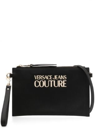 Versace Jeans Couture ロゴ クラッチバッグ - Farfetch