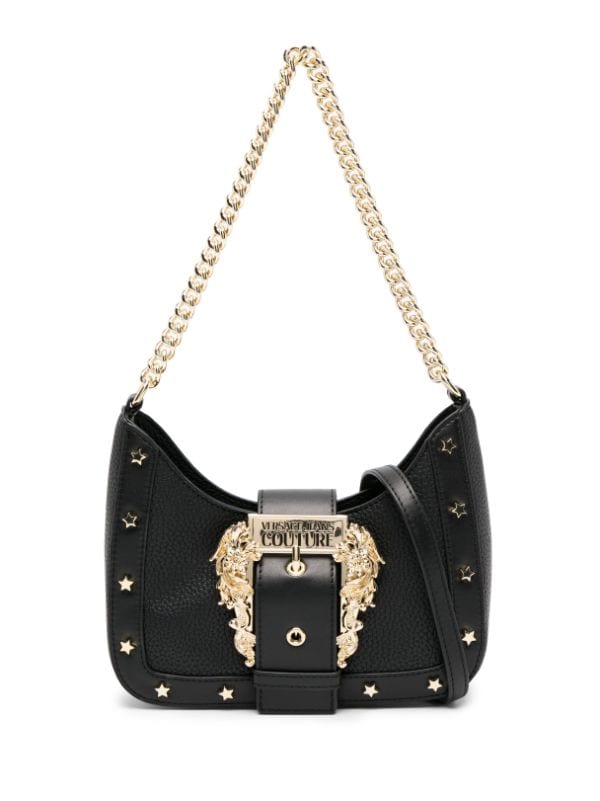 Versace Jeans Couture Baroque Buckle Shoulder Bag - Farfetch