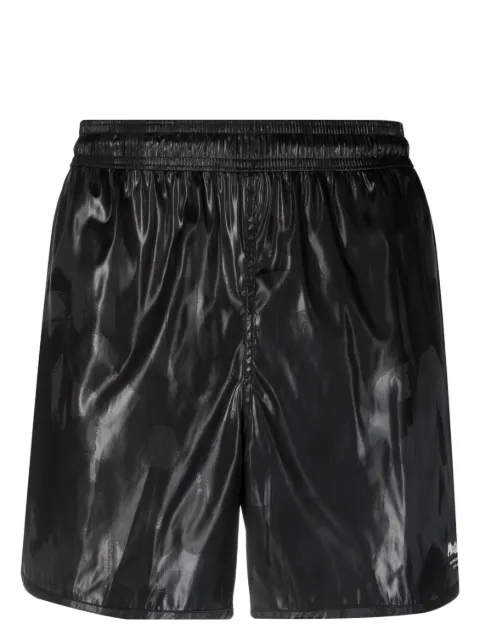 Alexander McQueen Graffiti logo-jacquard swim shorts Men
