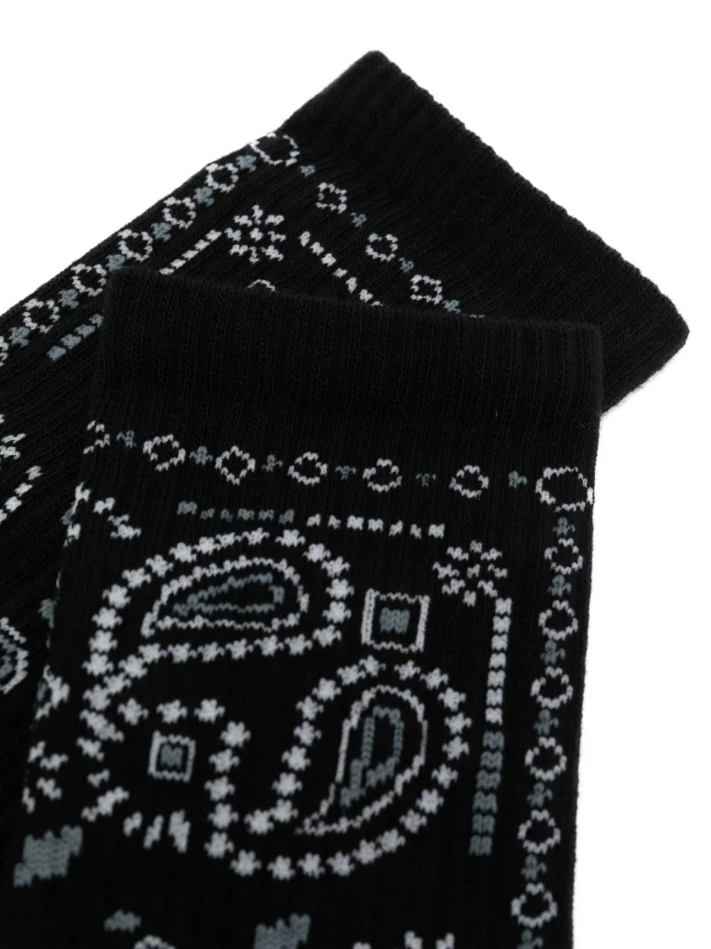Alanui Bandana ankle socks - Zwart