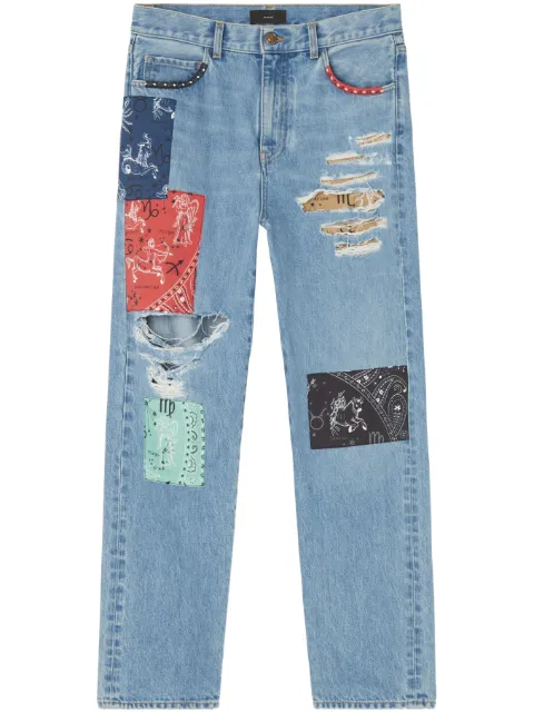 Alanui jeans The Twelve Signs