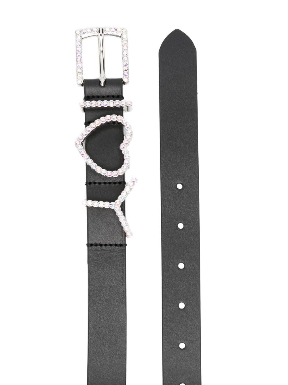 Y/Project Y Heart crystal-embellished Belt - Farfetch