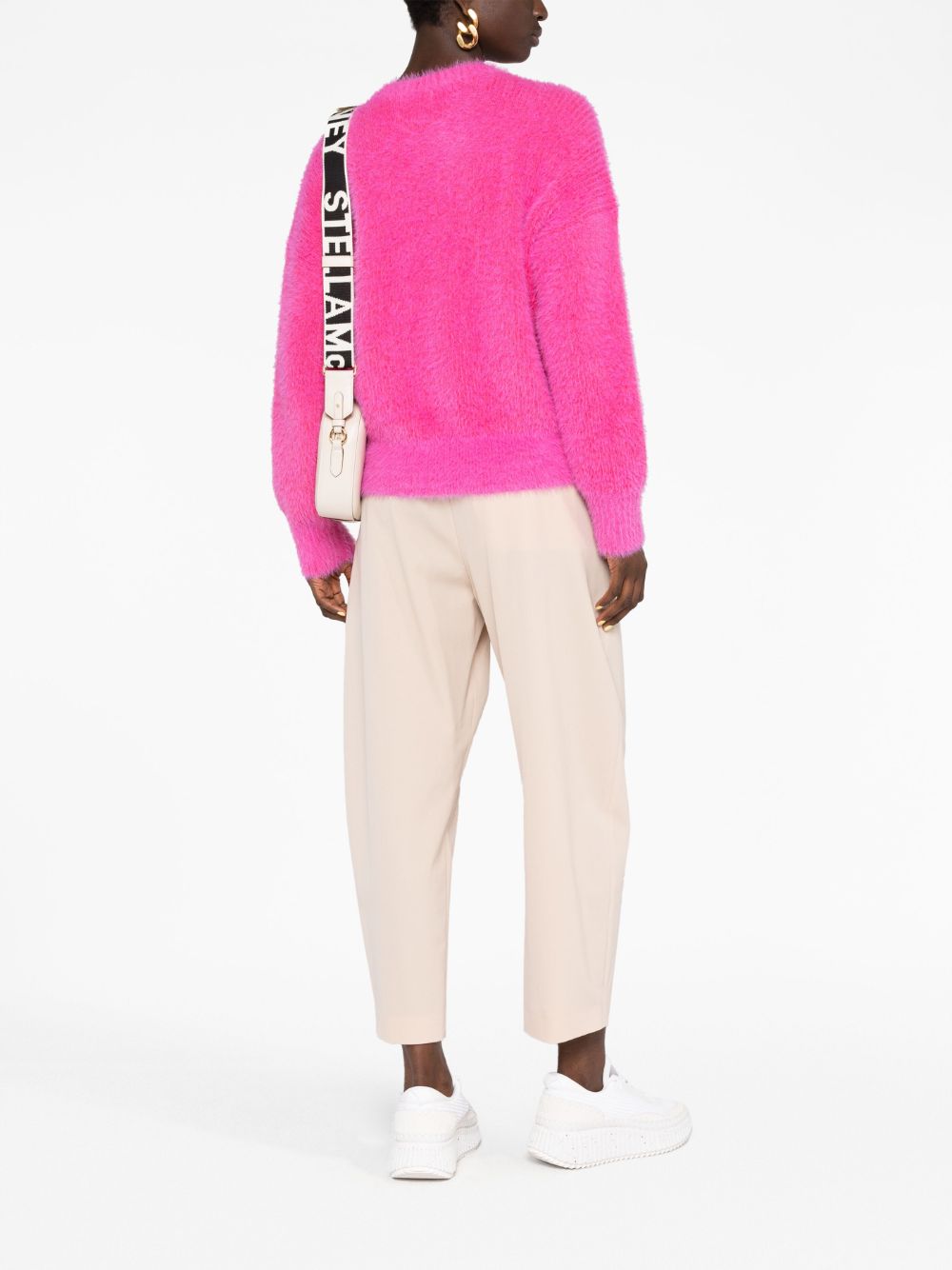 Stella McCartney long-sleeved textured jumper Women