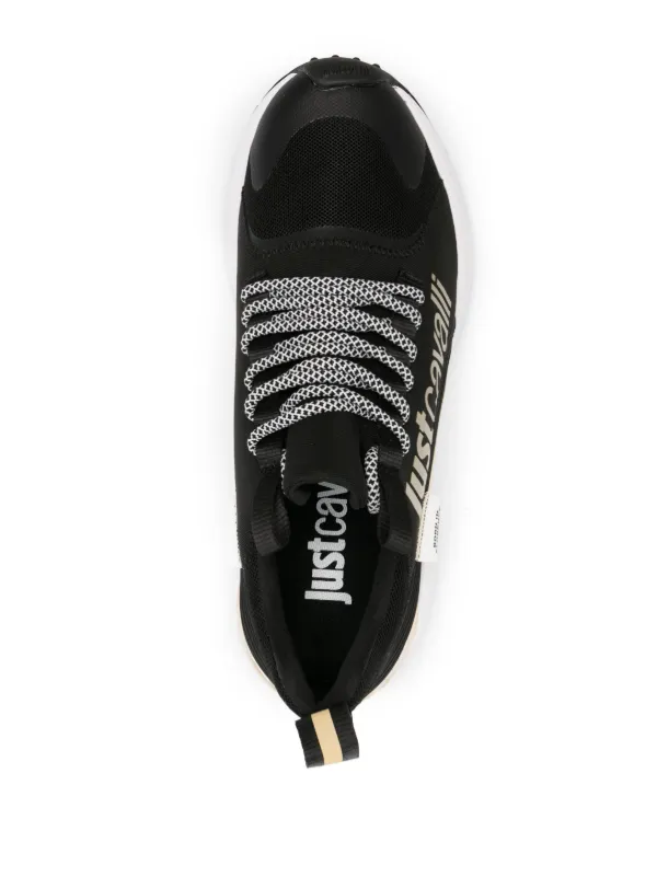 Just Cavalli logo-print lace-up Sneakers | Black | FARFETCH JO Just Cavalli logo-print lace-up Sneakers | Black | FARFETCH JO