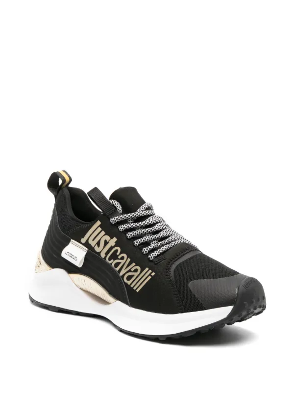 Just Cavalli logo-print lace-up Sneakers | Black | FARFETCH JO Just Cavalli logo-print lace-up Sneakers | Black | FARFETCH JO