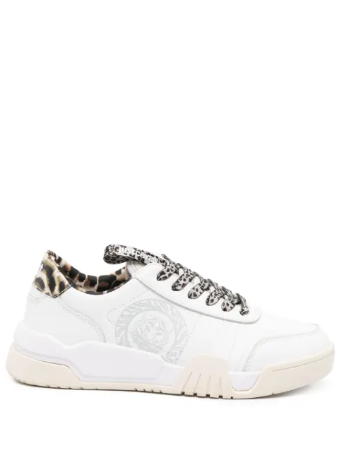 Just Cavalli Tiger Head-motif low-top sneakers