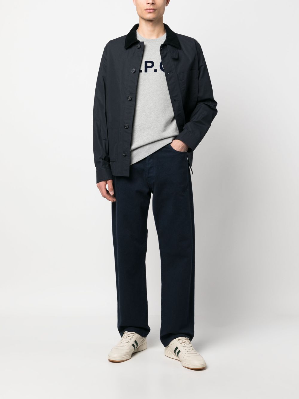 A.P.C. corduroy-collar Shirt Jacket - Farfetch