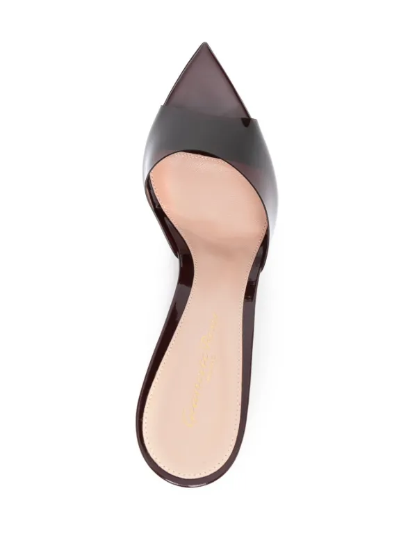 【関税込み】Gianvito Rossi レッド Elle 85 ヒールサンダル Red Elle 85 Heeled Sandals by Gianvito Rossi on Sale