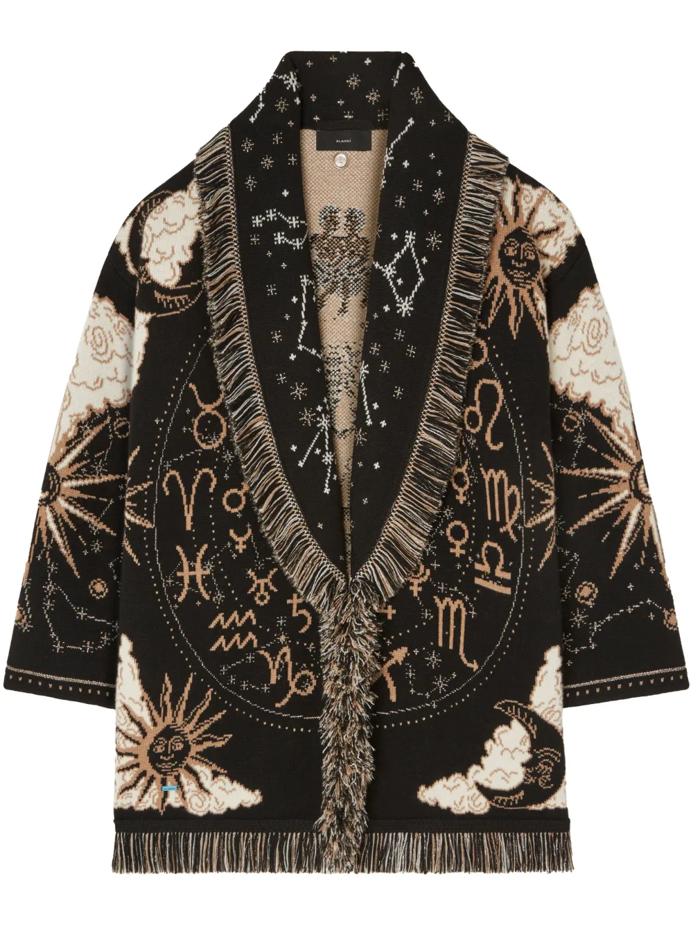 Image 1 of Alanui The Twelve Signs jacquard cardigan