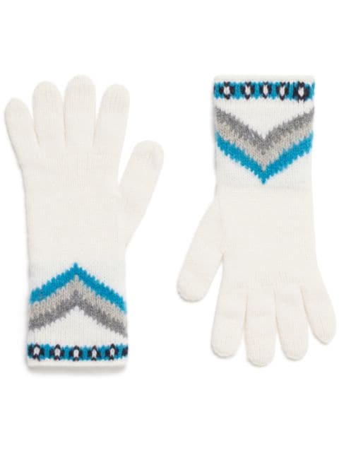 Alanui gants Antarctic Circle en laine