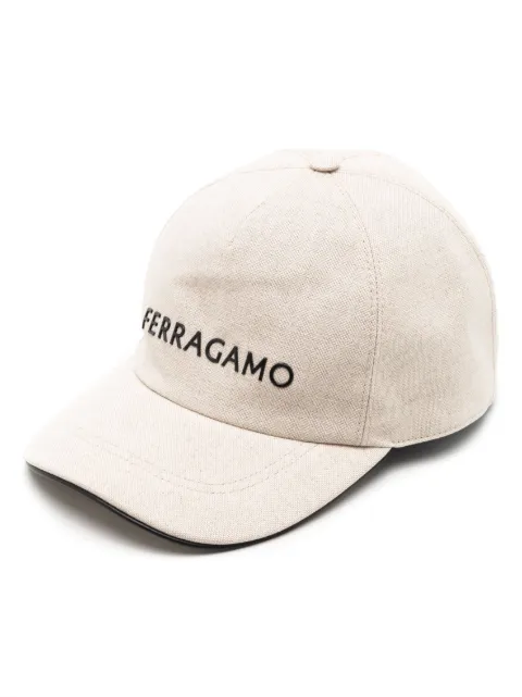 Ferragamo Boné com estampa de logo