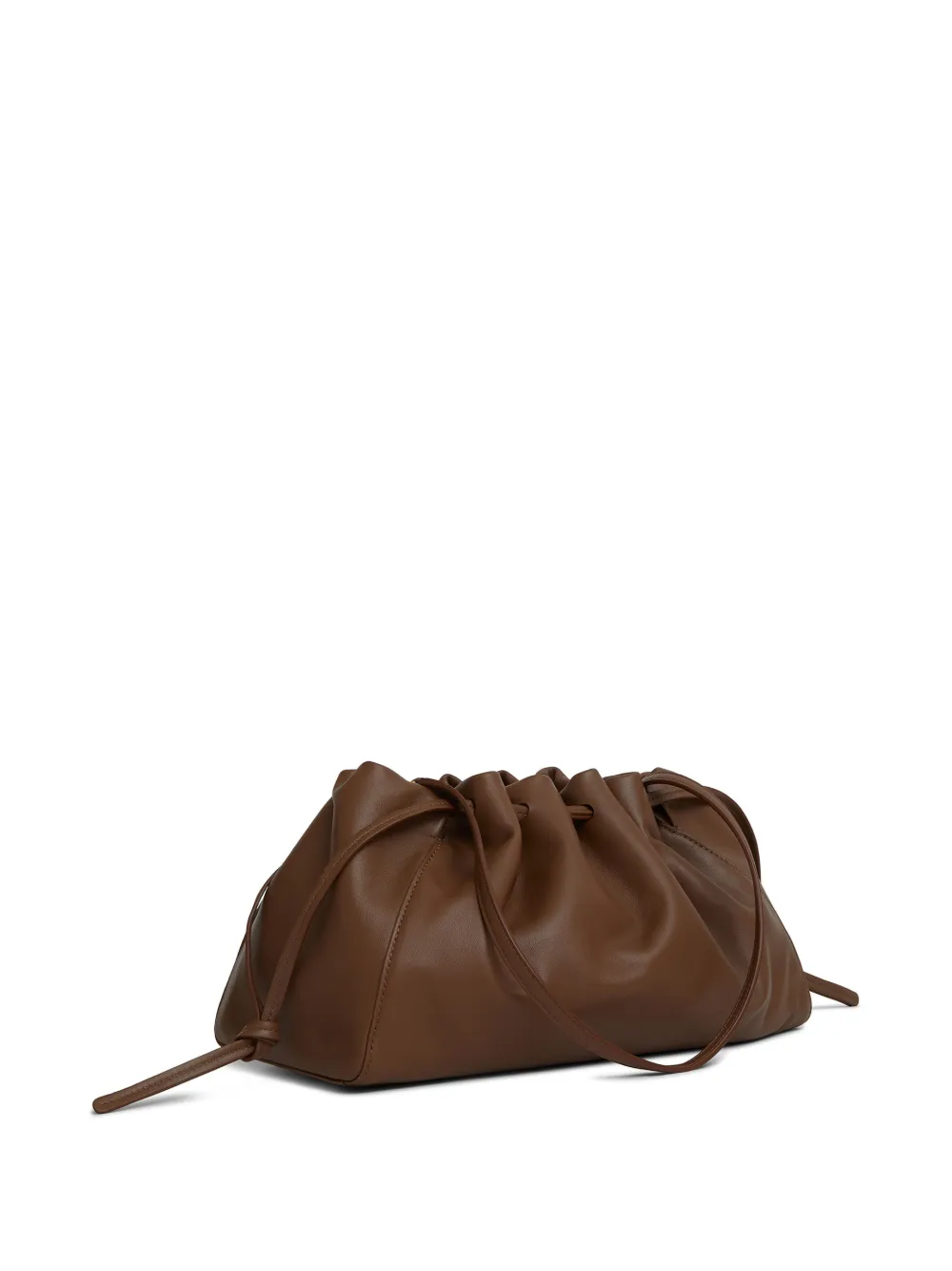 Mansur Gavriel Leren clutch - Bruin