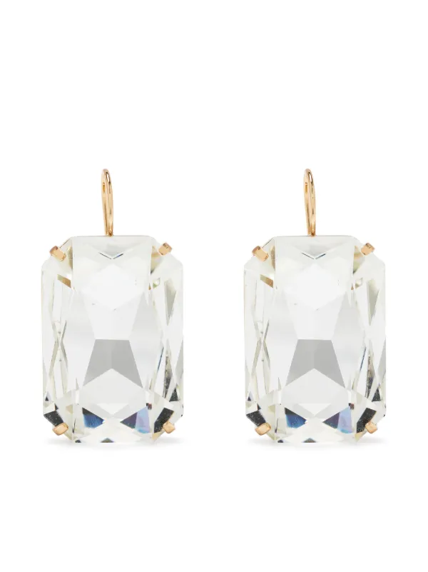 Kenneth jay lane deals crystal drop earrings