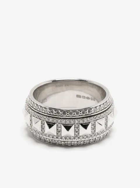 STATEMENT PARIS Rockaway Spinner diamond ring