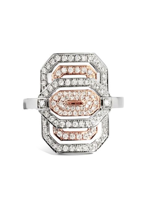 STATEMENT PARIS 18kt rose gold My Way diamond ring