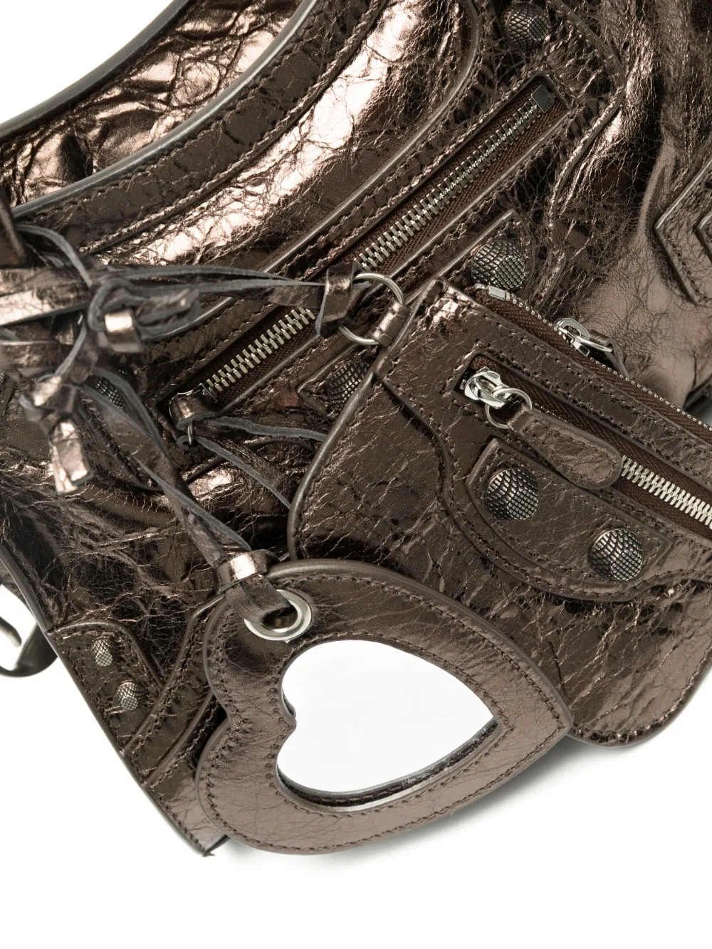 25 新作 BALENCIAGA ブラック ネオカゴール ハンドバッグ 未使用 バレンシアガ ネオカゴールXS ハンドバッグ ブラック
