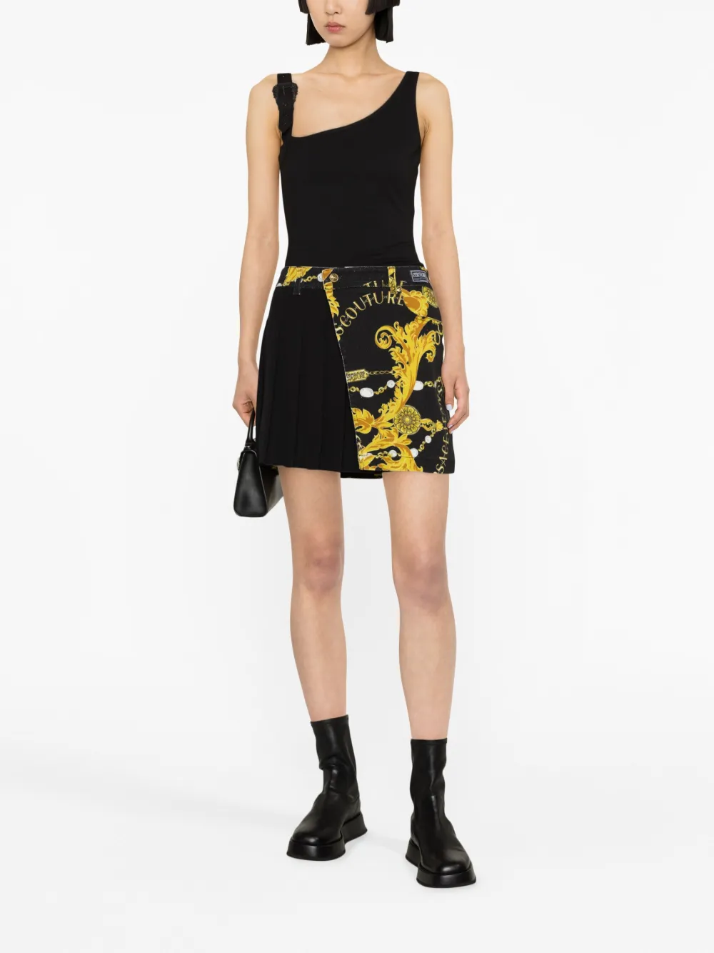 Affordable Versace Jeans Couture buckle-strap vest top Women