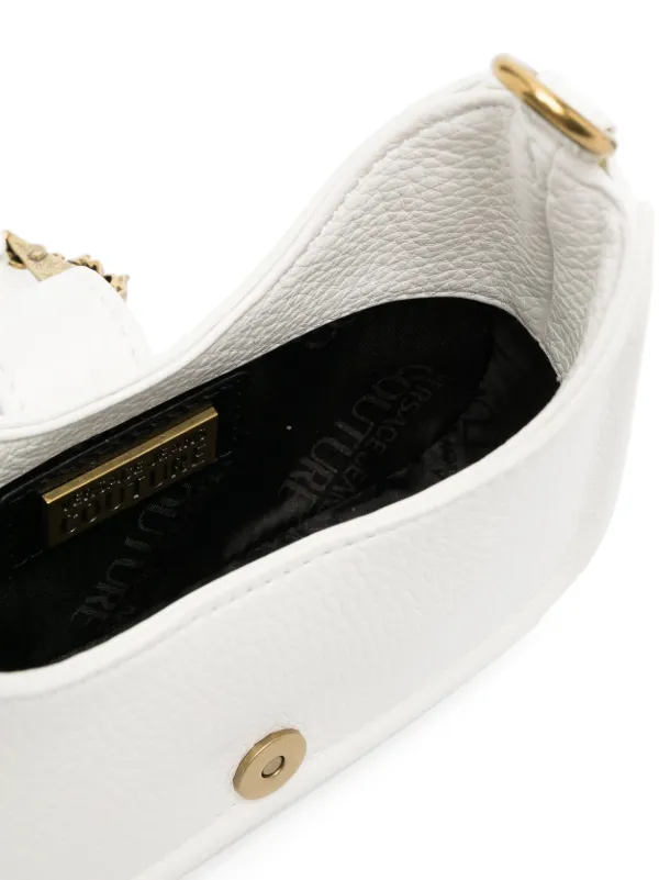 Versace Jeans Couture Couture barocco-buckle Mini Bag | White