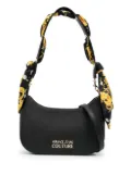Versace Jeans Couture Thelma scarf-wrapped shoulder bag - Black
