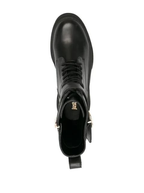 Just Cavalli belted-ankle leather boots 75RA3S82ZS984 - 3