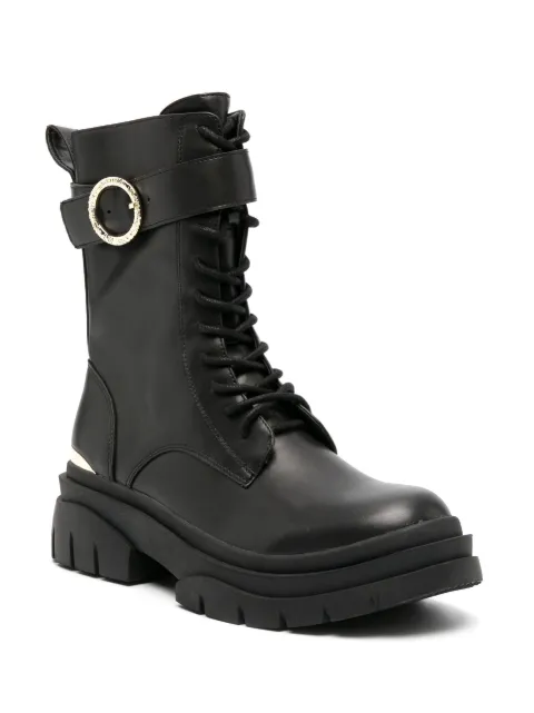 Just Cavalli belted-ankle leather boots 75RA3S82ZS984 - 1