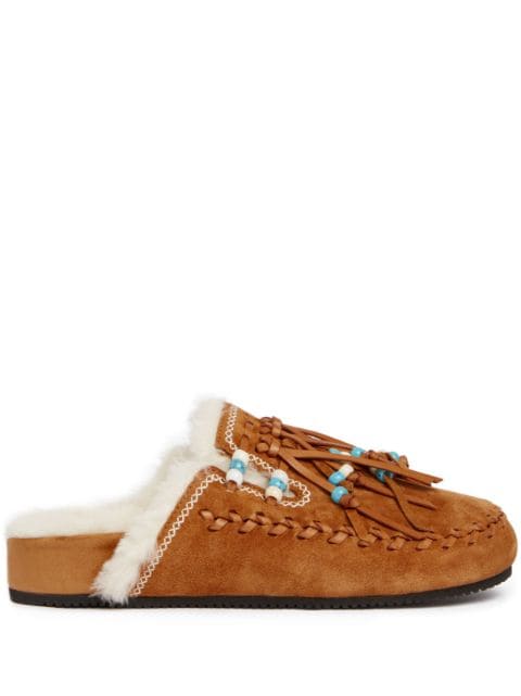 Alanui The Journey suede mules