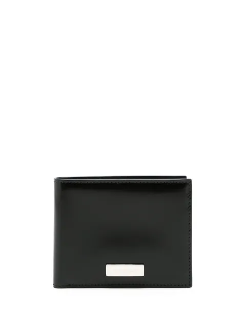 Ferragamo logo-plaque bi-fold wallet