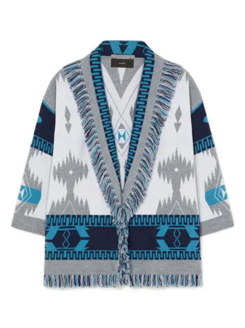 Alanui Kids cárdigan Icon en jacquard