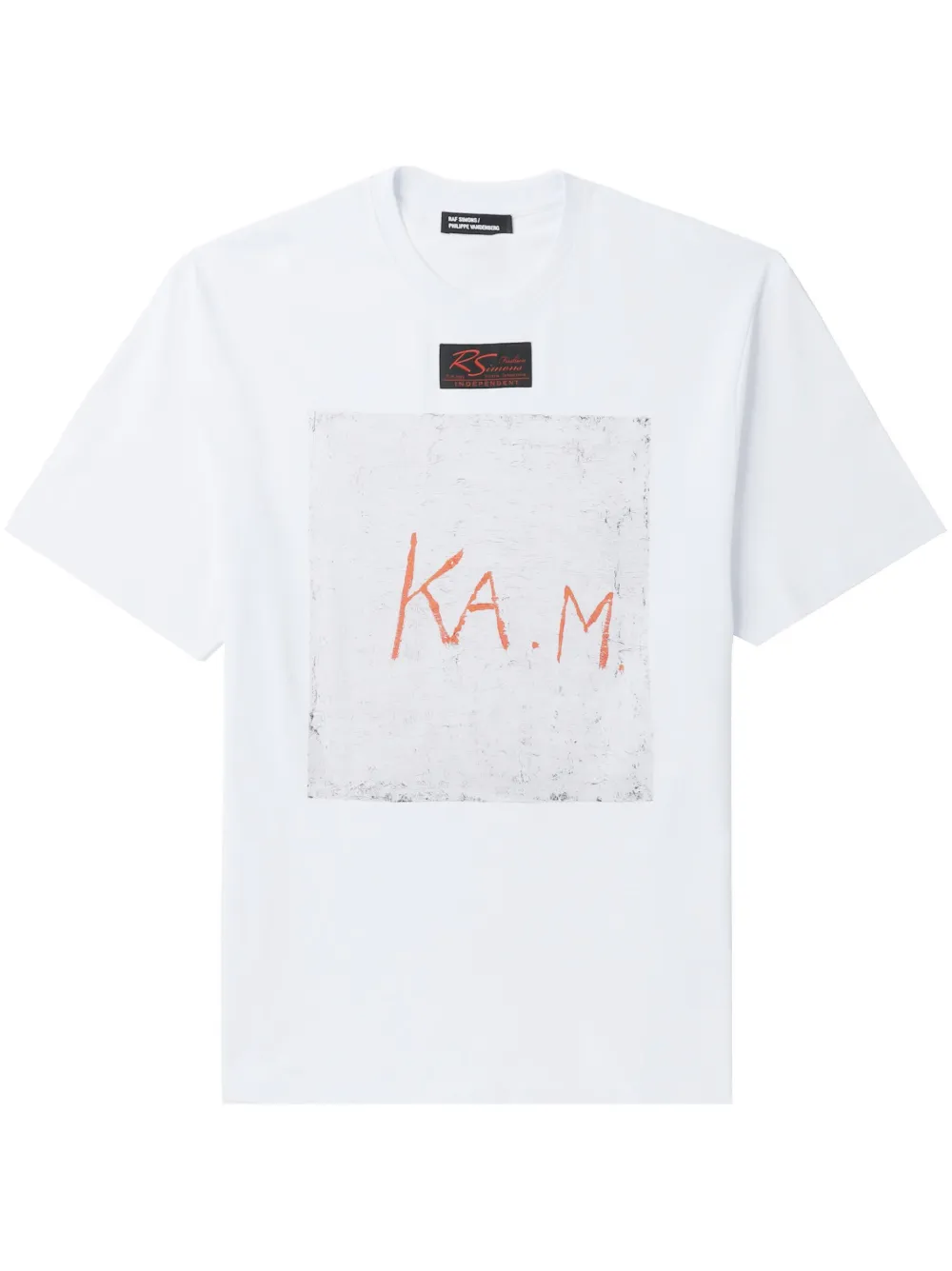 Raf Simons T-shirt In White