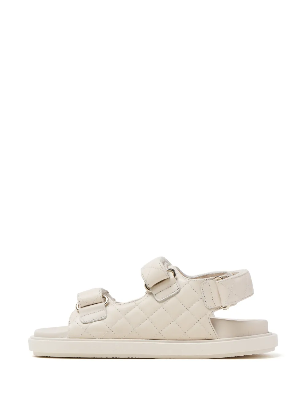 ALOHAS Hook Loop Quilted Sandals - Farfetch