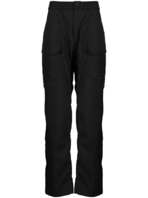 Stone Island logo-patch Cargo Pants | Black | FARFETCH